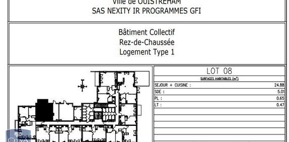 Location Appartement 1 pièce 31m² OUISTREHAM 14150 - Photo 2