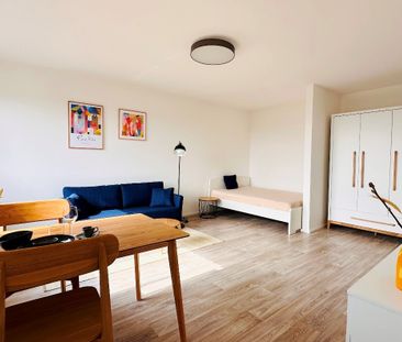 Neu in Nürnberg? Möbliertes 1-Zi. Apartment mit Traumblick! - Foto 6