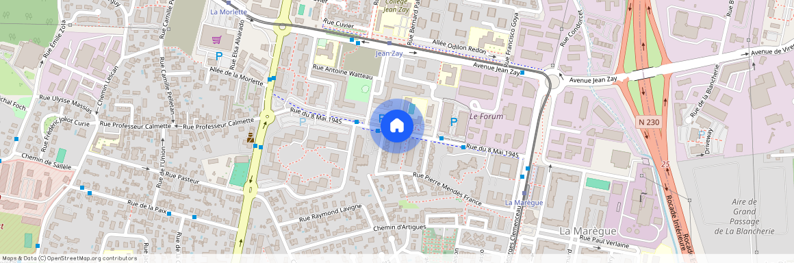 Rue du 8 Mai 1945, Francja, Cenon