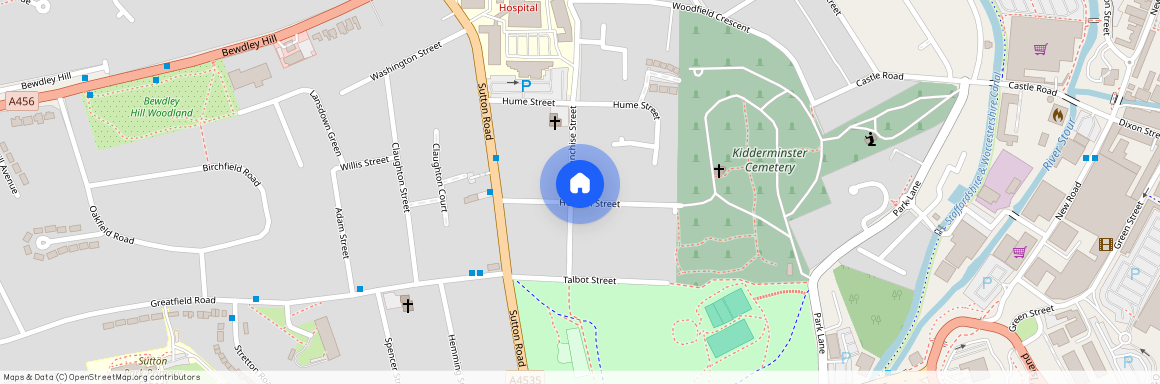 Franchise Street, Kidderminster, Worcestershire, DY11