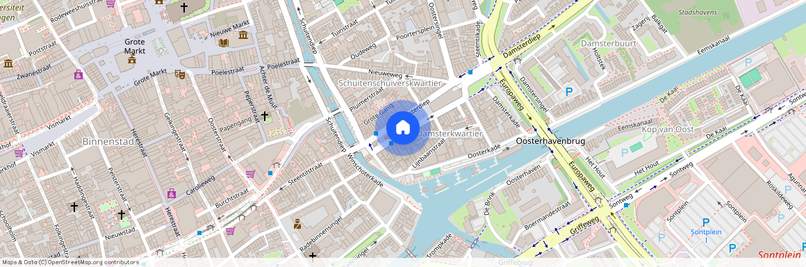 Binnenstad-Oost, 9711 SG, Damsterdiep, Groningen