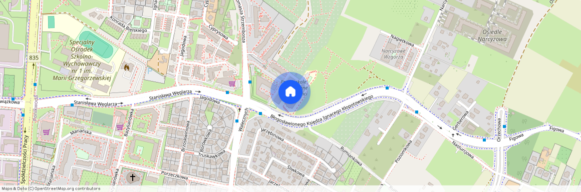 ul. Tomasza Strzembosza, Ponikwoda, Lublin, lubelskie