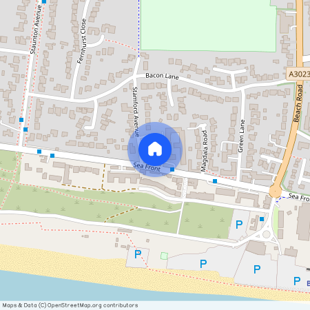 Sea Front, Hayling Island, Hampshire, PO11
