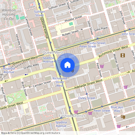 Richmond Street West, Wellington Place, Toronto