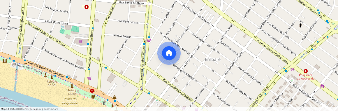 Rua Castro Alves, 60, Santos, Santos - SP, 11040-190, Brazil