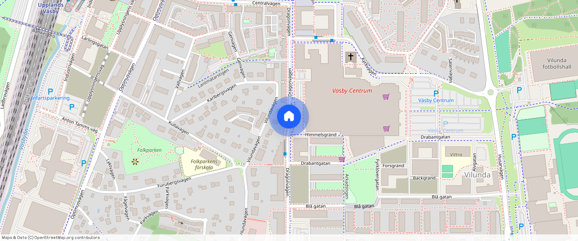 Dragonvägen, Upplands Väsby