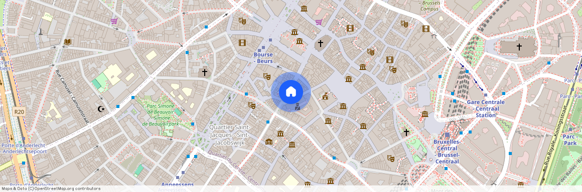 Rue Du Marché Au Charbon - Kolenmarkt, 19, 1000, Brussel