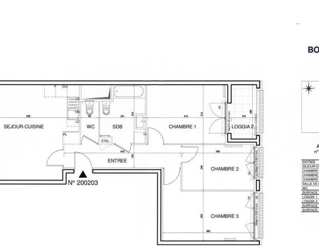location Appartement T4 DE 76.5m² À BOBIGNY - Photo 1