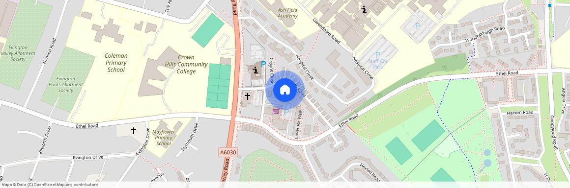 124 Carrick Point, Falmouth Road, LE5 4WN