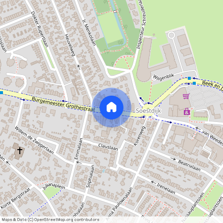 Soestdijk, 3761 CK, Burg Grothestraat, Soest