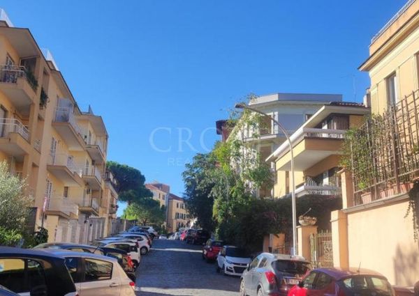 Monteverde Vecchio-Terrace: Furnished 2 Bedroom, 2 Bath, spacious kitchen, living, large private terrace and garden. Bright, silent, near shops, services and transport, located on a quite street in a well kept building. Possible parking. Ref 2375