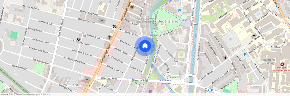 River Soar Living, Western Road, Leicester, LE3