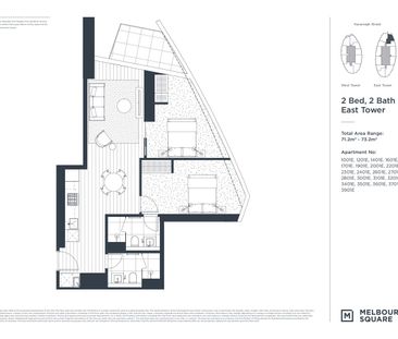 Modern Southbank Apartment – Secure Parking & Prime Location - Photo 6