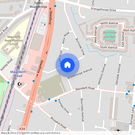 Burnside Drive, Greater-Manchester-County, M19