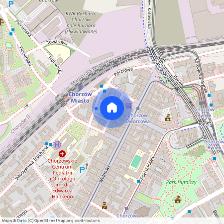 ul. Kazimierza Wielkiego, Centrum, Chorzów, śląskie