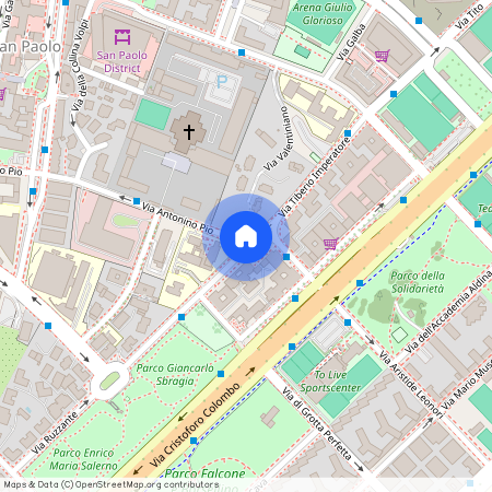 Via Tiberio Imperatore, Rome, Lazio 00145