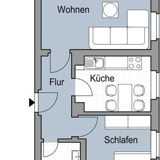 Nette Nachbarn gesucht: ansprechende 2-Zimmer-Wohnung - Foto 3