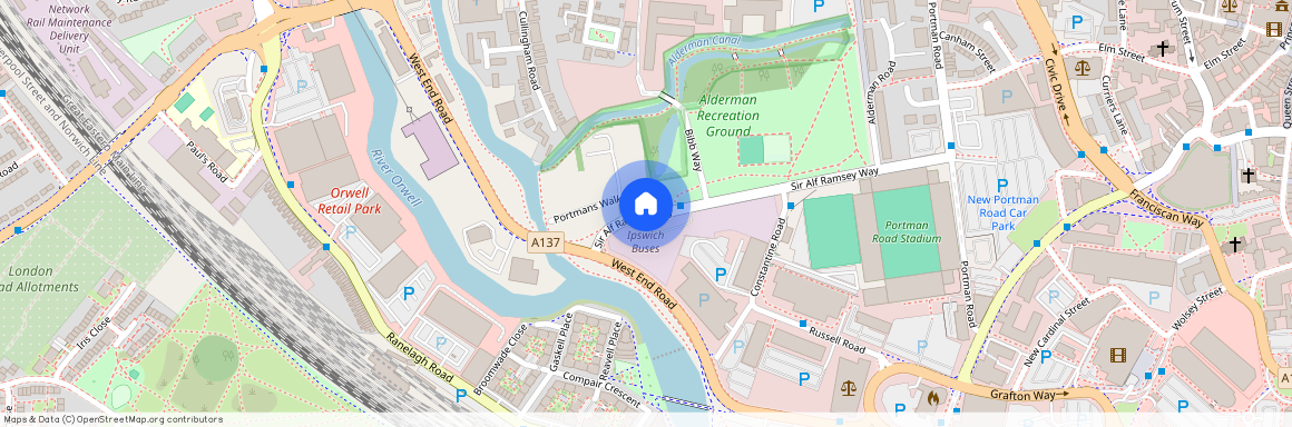 Sir Alf Ramsey Way, Ipswich, IP1