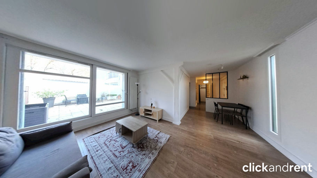 Grand Appartement Meublé de 90 m² avec Terrasse et Parking – Cergy - Photo 1