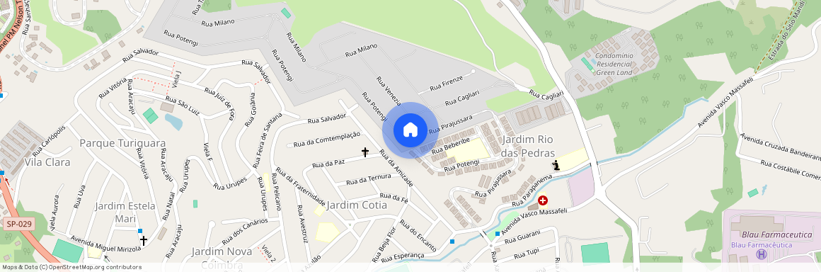 Rua Pirajussara, 285, Cotia, Cotia - SP, 06703-783, Brazil