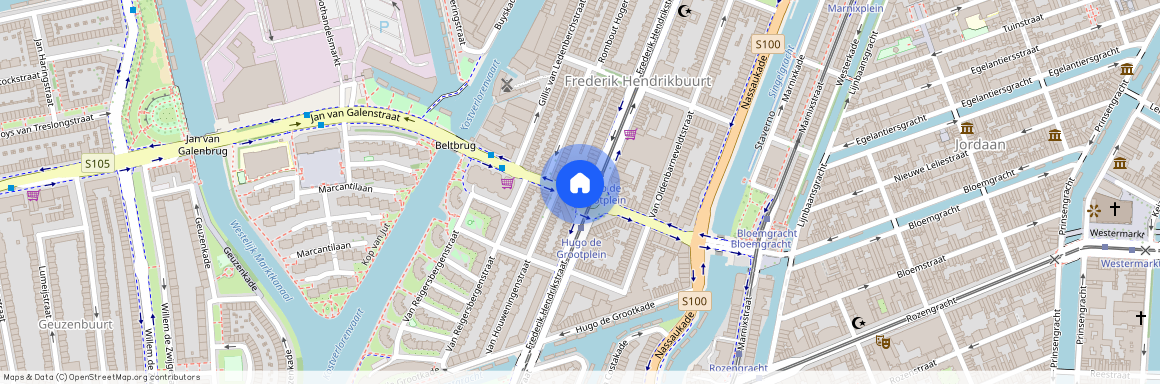 Frederik Hendrikbuurt, 1052 LD, Tweede Hugo de Grootstraat, Amsterdam