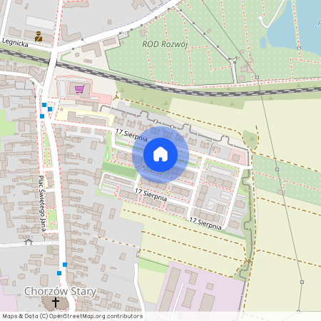 ul. 17 Sierpnia, Chorzów Stary, Chorzów, śląskie