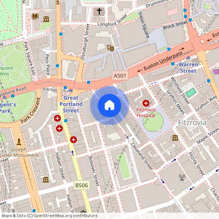 124 Cleveland Street, London, W1T