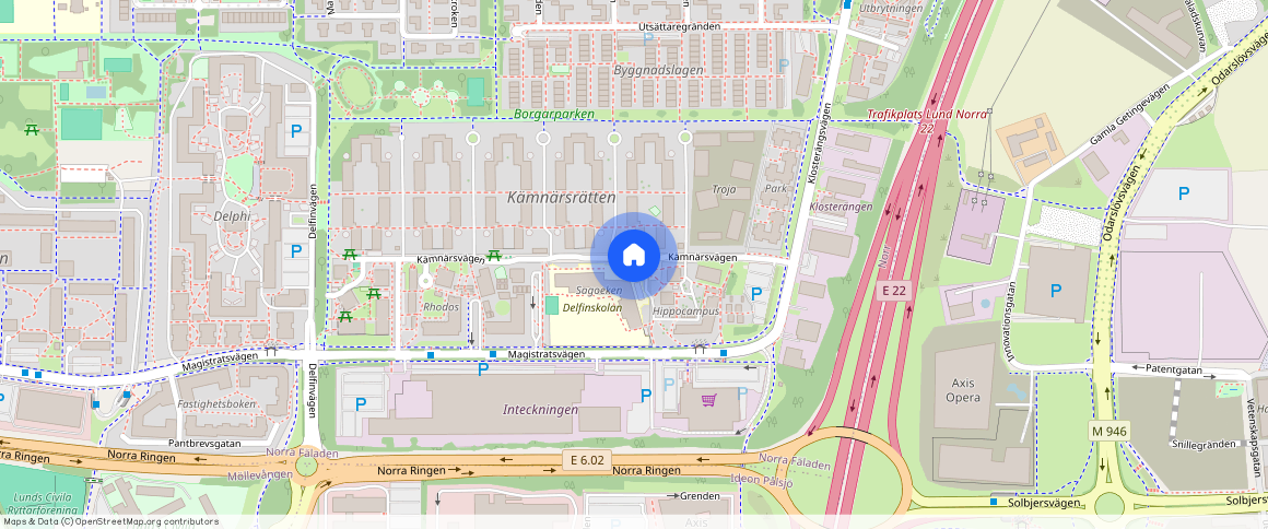 Kämnärsvägen 22 E, Lund