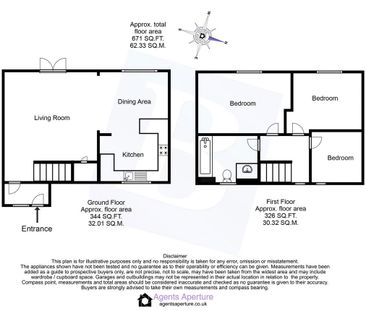 3 bedroom terraced house to rent - Photo 1