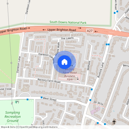 Rectory Walk, Sompting