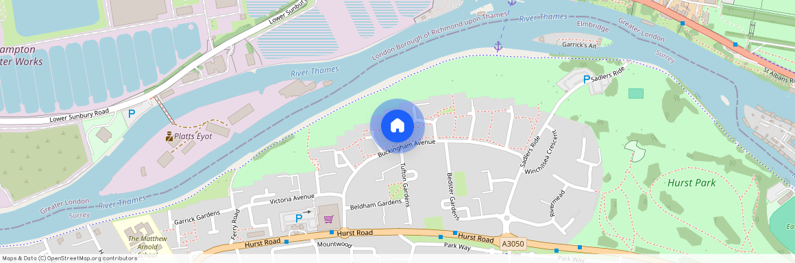 Buckingham Gardens, West Molesey, Surrey KT8 1TJ