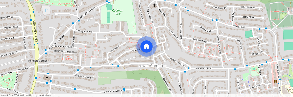 Priory Road, Lower Compton