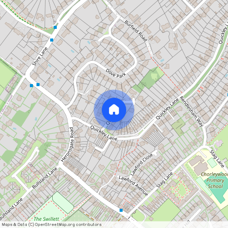 Quickley Rise, Chorleywood, Rickmansworth, WD3