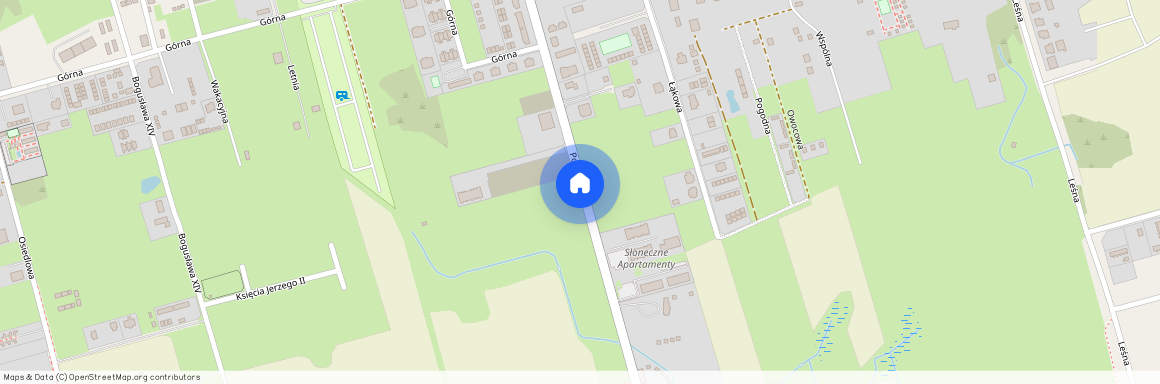 ul. Polna, Ustronie Morskie, Ustronie Morskie, kołobrzeski, zachodniopomorskie