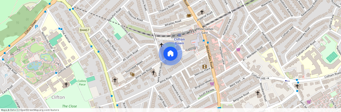 Alma Vale Road Clifton, BS8 2HR, Bristol, City Of Bristol