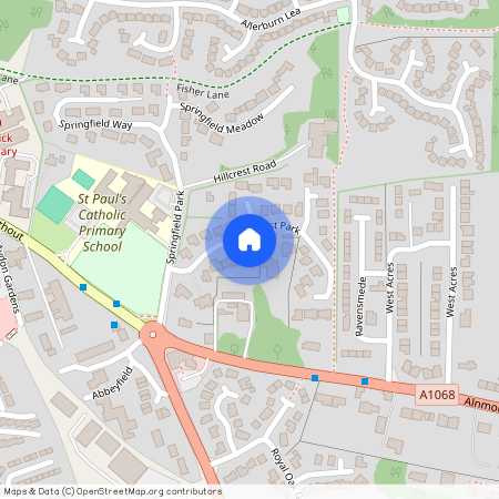 12, Hillcrest Park, Alnwick, Northumberland, NE66 2NW