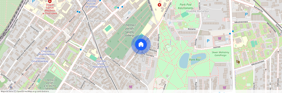 ul. Ludwika Urbanowicza, Centrum, Chorzów, śląskie