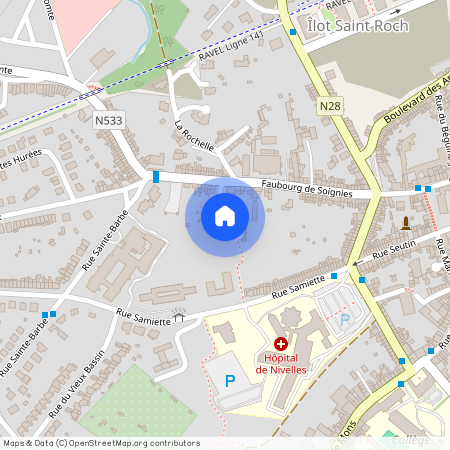 rue des Guillemins, 3, 1400, Nivelles