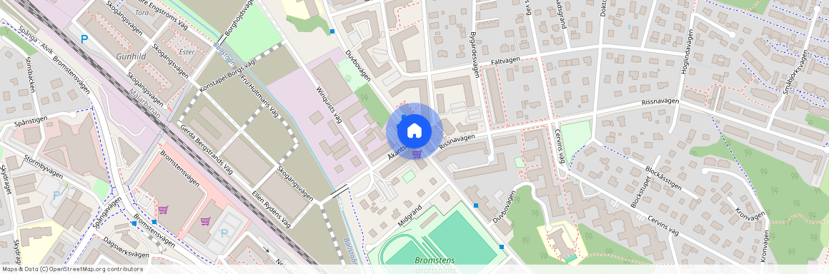 Duvbovägen, Spånga