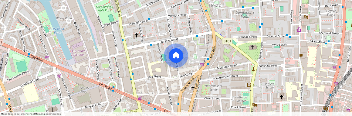 Custance House, Provost Street, London