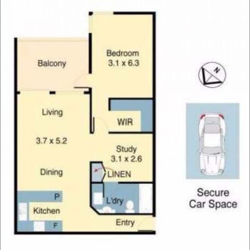 Experience Luxury Living in this Spacious One-Bedroom Apartment with Resort-Style Amenities - Photo 1