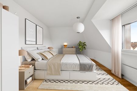 Fantastique appartement mansardé fraîchement rénové (avec beaucoup d’action pendant la période de location) - Foto 2