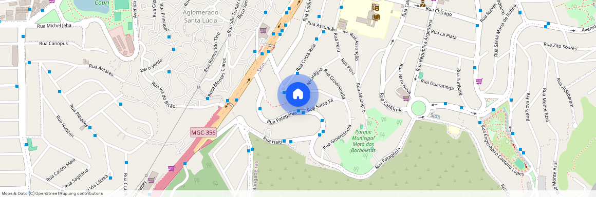 Rua Nicarágua, 275 - Sion, Belo Horizonte - MG