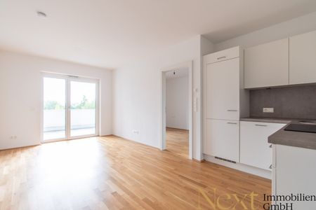 MIETE MIT KAUFOPTION - Wohnen mit Stil – attraktive, 2020 erbaute 2-Zimmer-Wohnung mit Parkplatz in Kirchheim! - Photo 3