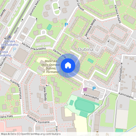 Václava Jiřikovského, Ostrava - Dubina
