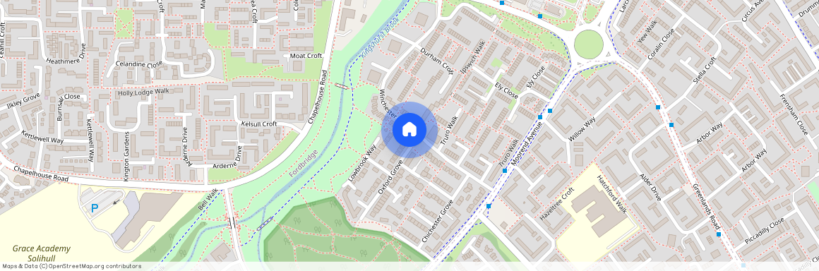 Winchester Drive, Chelmsley Wood B37