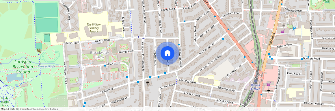 Chandos Road N17, London