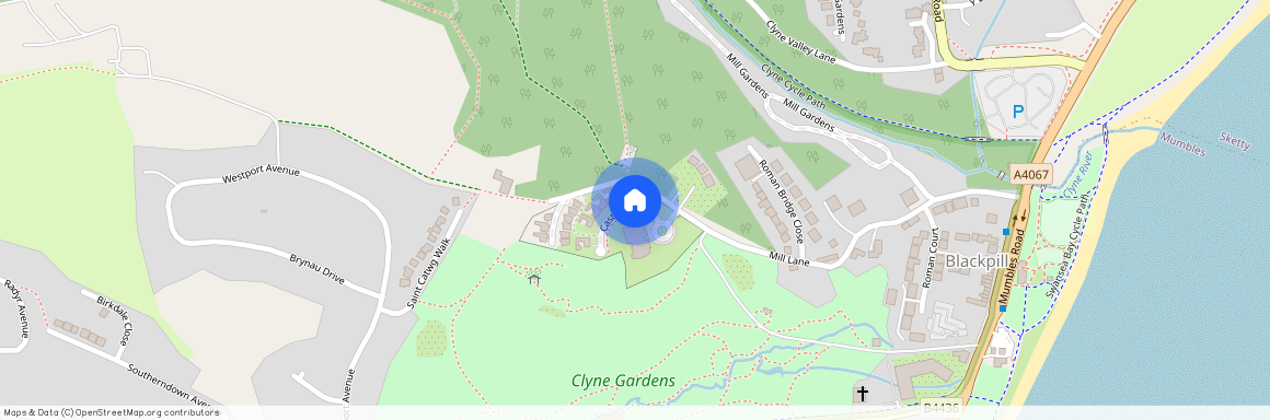 Clyne Castle, Blackpill, SA3 5BW, Swansea