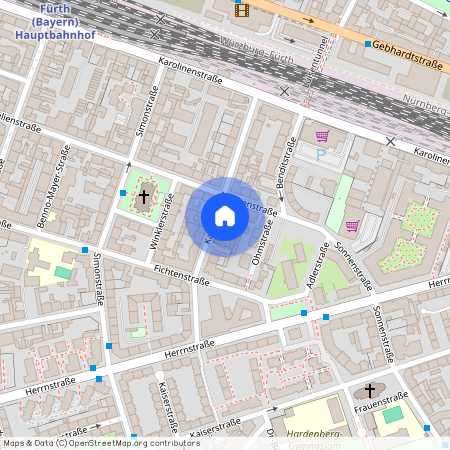 Karlstr. 21, 90763 Fürth