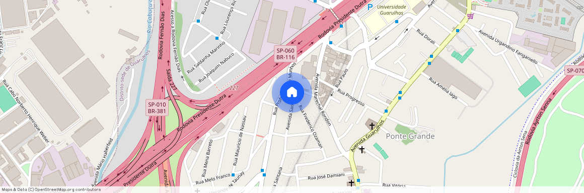 Avenida Santana, 40 - Ponte Grande, Guarulhos - SP